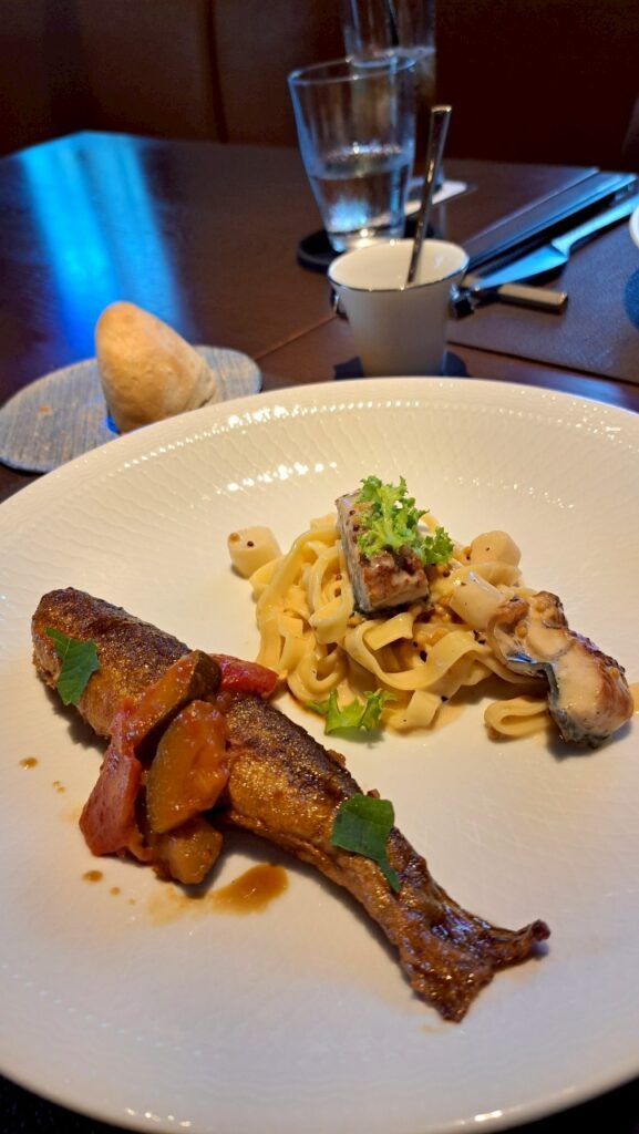 restaurant SAKAKURAで食べた季節の料理